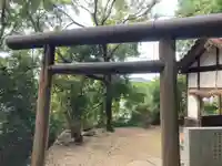忽那社の鳥居