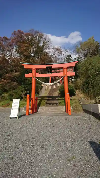 戸倉神社の鳥居