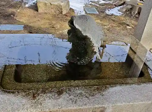 神炊館神社 ⁂奥州須賀川総鎮守⁂の手水舎