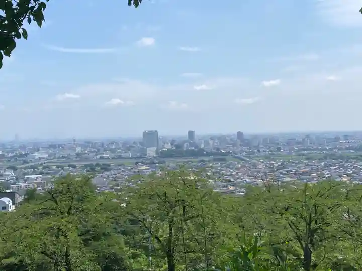 観音山慈眼院(高崎観音)の周辺