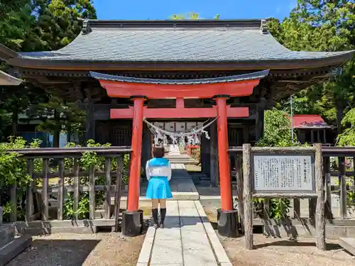 小田八幡宮の鳥居