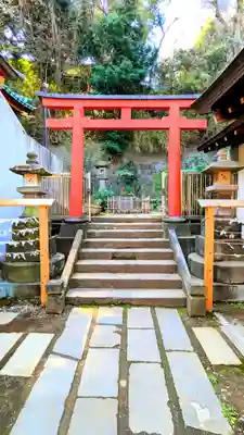 王子稲荷神社の鳥居
