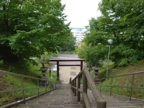 厚別神社の鳥居