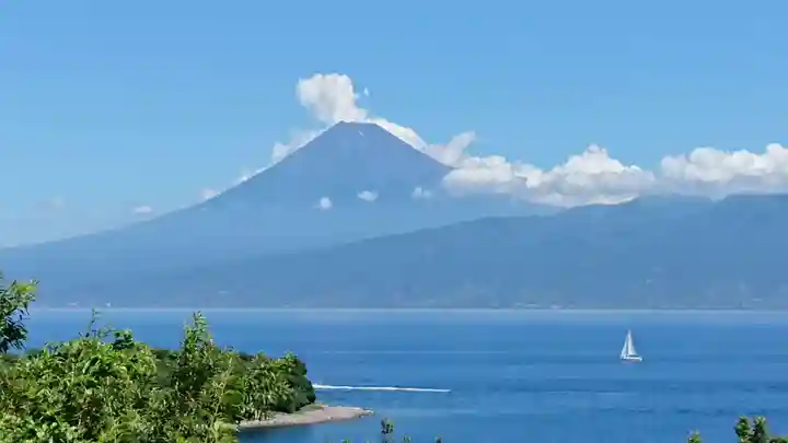 大瀬神社の景色