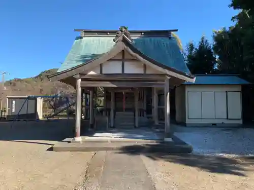 御嶽神社の本殿・本堂