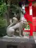 装束稲荷神社(王子稲荷神社境外摂社)の狛犬