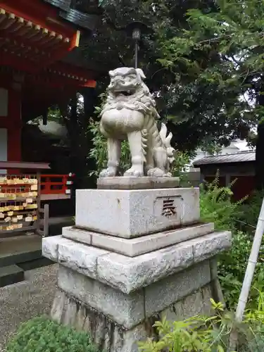 自由が丘熊野神社の狛犬