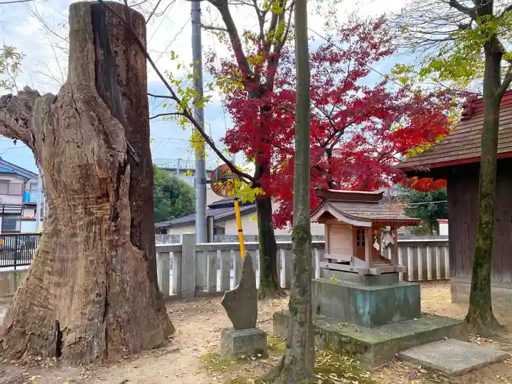 青渭神社の末社・摂社