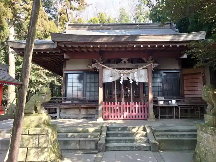 平出雷電神社の本殿・本堂