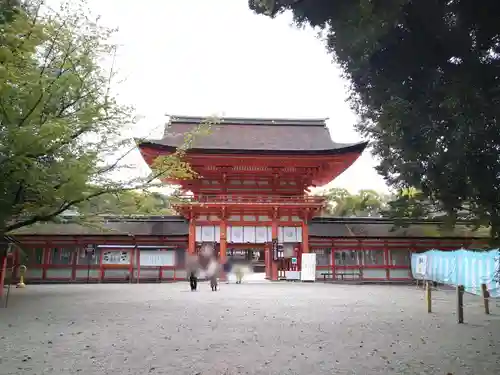 賀茂御祖神社（下鴨神社）の山門・神門