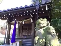 山王厳島神社の狛犬
