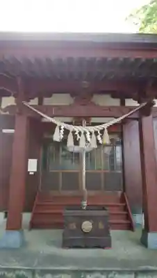 阿波須神社の本殿・本堂