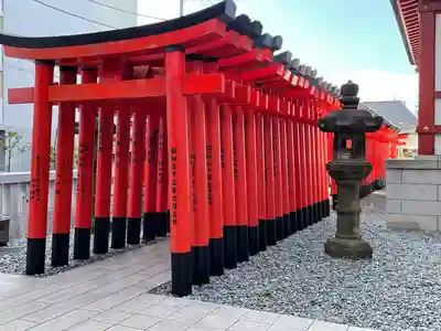 東京羽田 穴守稲荷神社の鳥居