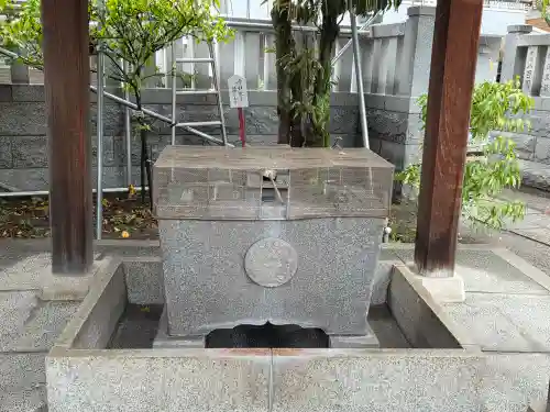 木場 洲﨑神社の手水舎