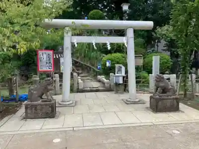 鳩森八幡神社の末社・摂社