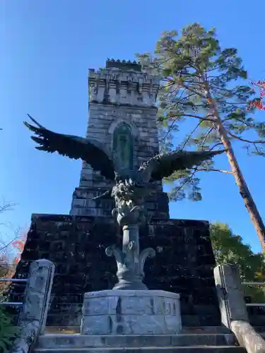宮城縣護國神社の塔