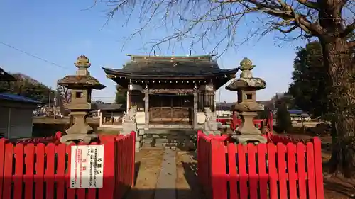 小山田神社の本殿・本堂