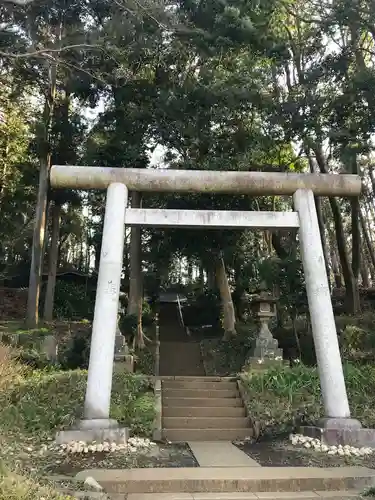 神明社の鳥居