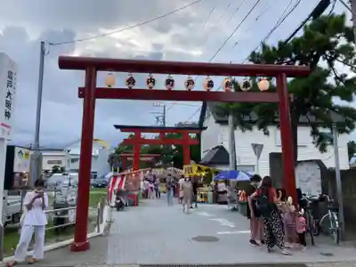 森戸大明神(森戸神社)の鳥居