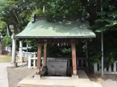 赤羽八幡神社の手水舎