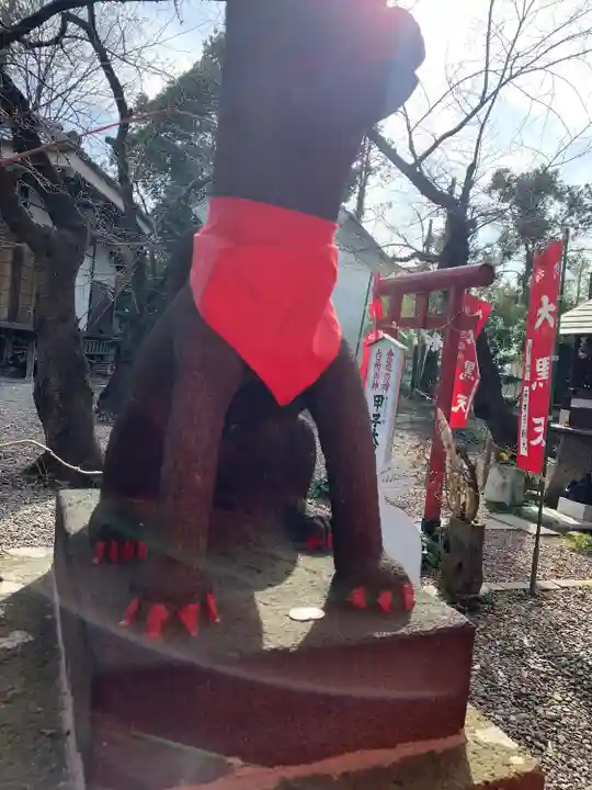 倉賀野神社の狛犬