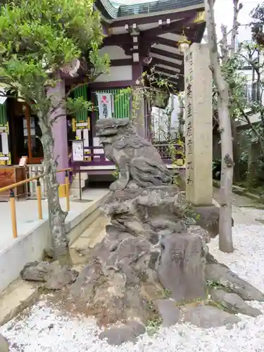 高木神社の狛犬