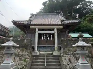 金谷神社の本殿・本堂