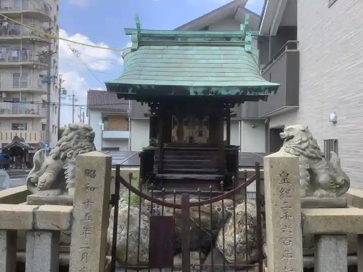 大山祗社(新生)の本殿・本堂