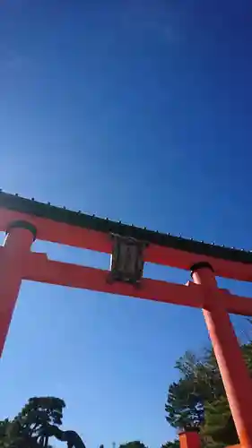 白山神社の鳥居