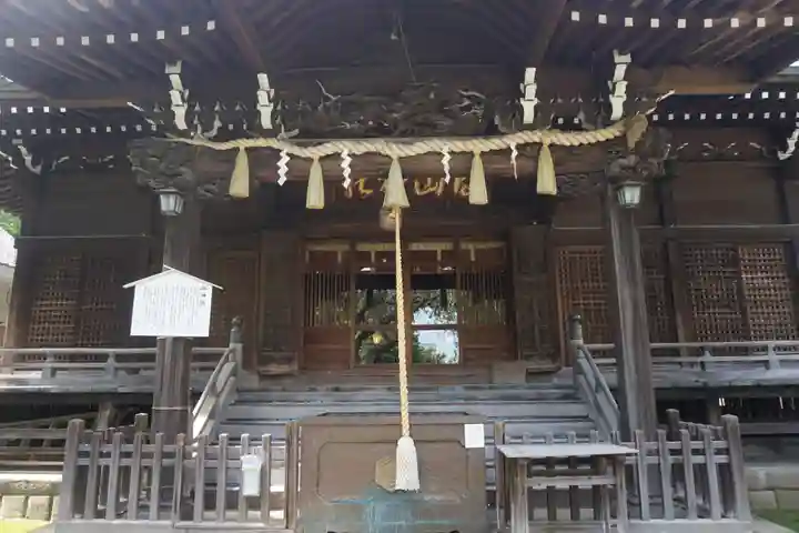 白山神社の本殿・本堂