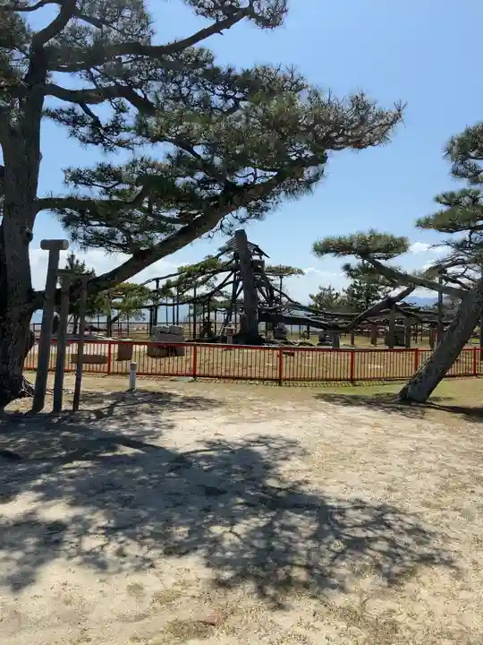 唐崎神社の周辺