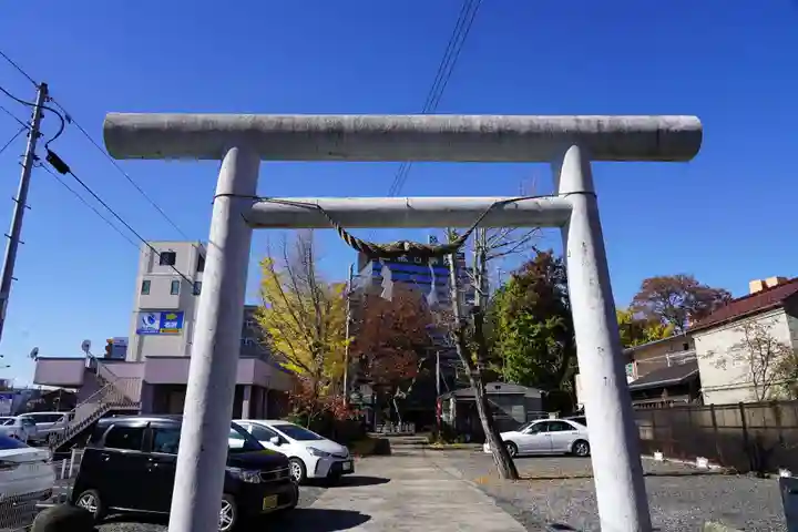 阿邪訶根神社の鳥居