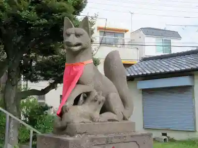三輪里稲荷神社の狛犬