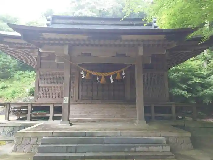 石座神社の本殿・本堂
