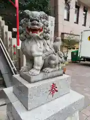 三田春日神社の狛犬