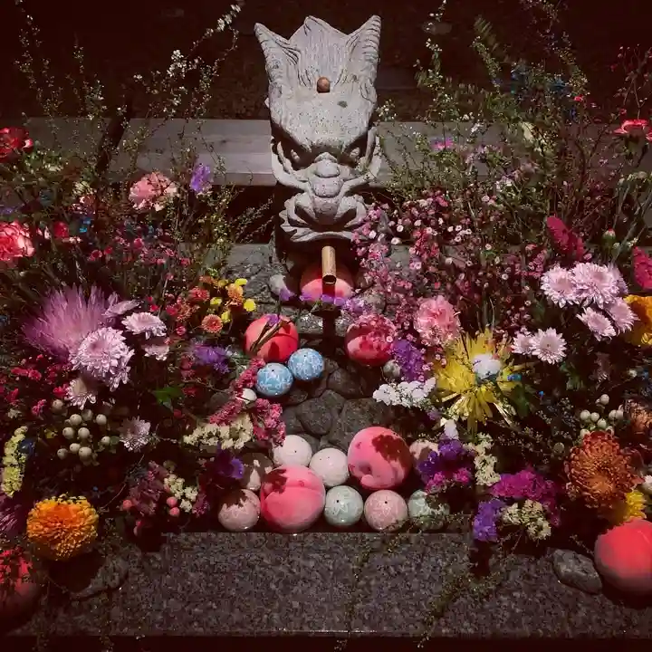 滑川神社 - 仕事と子どもの守り神の手水舎