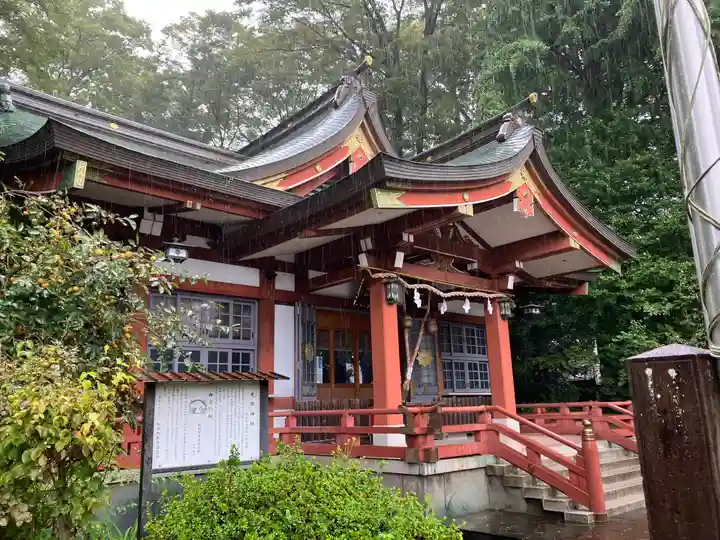 寒田神社の本殿・本堂