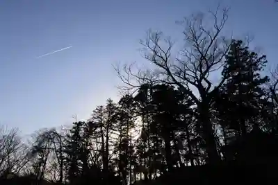 阿久津「田村神社」（郡山市阿久津町）旧社名：伊豆箱根三嶋三社の景色