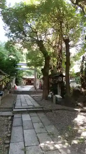 洲嵜神社の鳥居