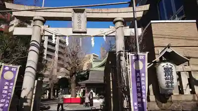 小野照崎神社の鳥居
