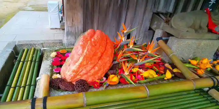北野天満宮の手水舎