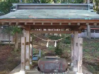 荒橿神社の手水舎