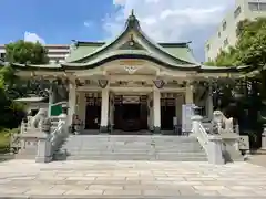 難波八阪神社の本殿