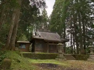 河伯神社の本殿