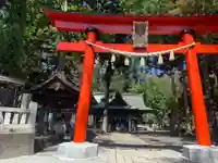 小室浅間神社の鳥居