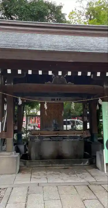 真清田神社の手水舎