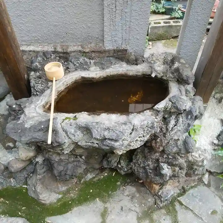 甚内神社の手水舎