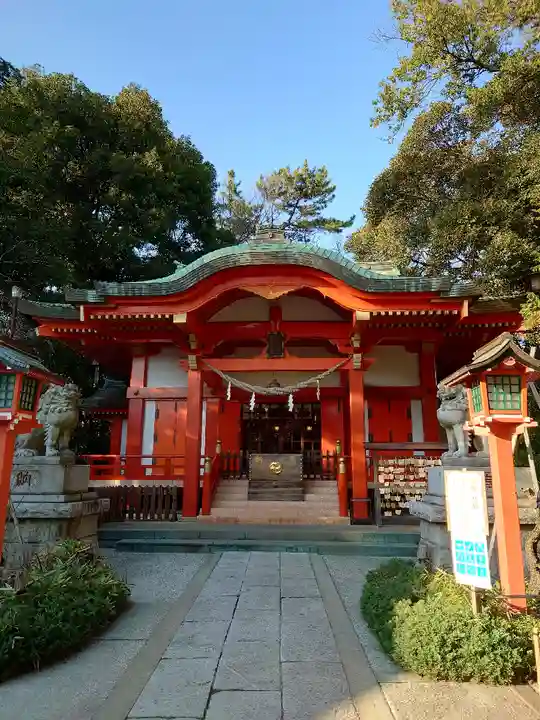 自由が丘熊野神社の本殿・本堂