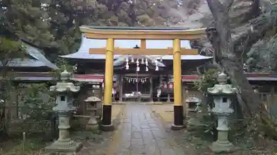 都々古別神社(馬場)の鳥居