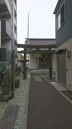 矢先神社の鳥居